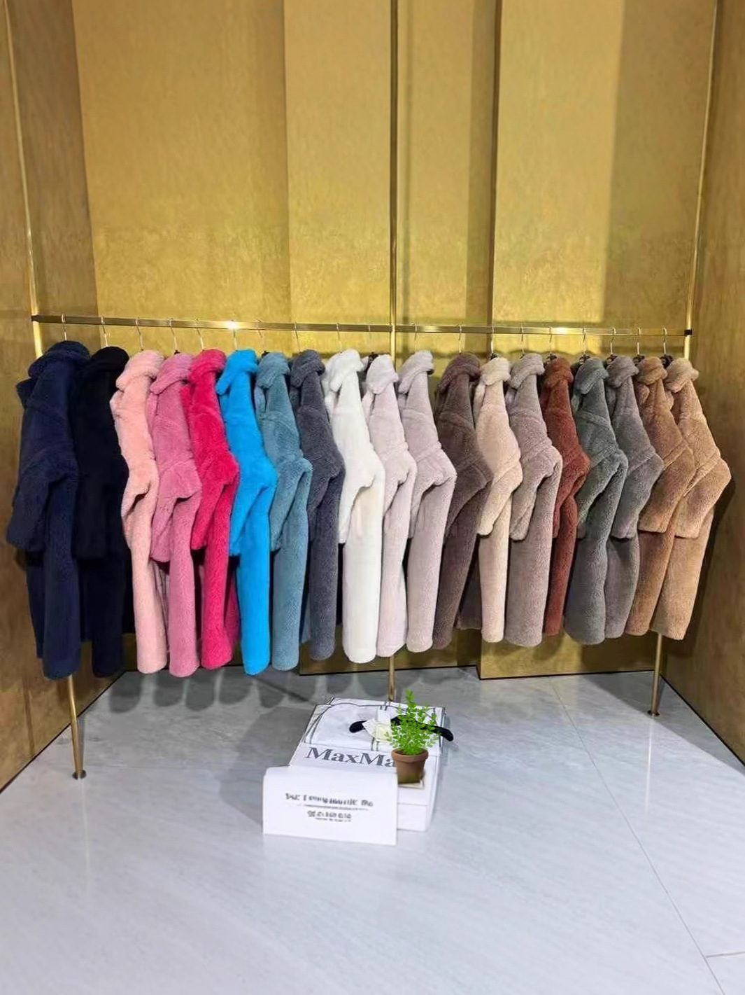 Max Teddy Bear Coat Correct Version Classic Teddy Coat Factory Direct Wholesale in Stock