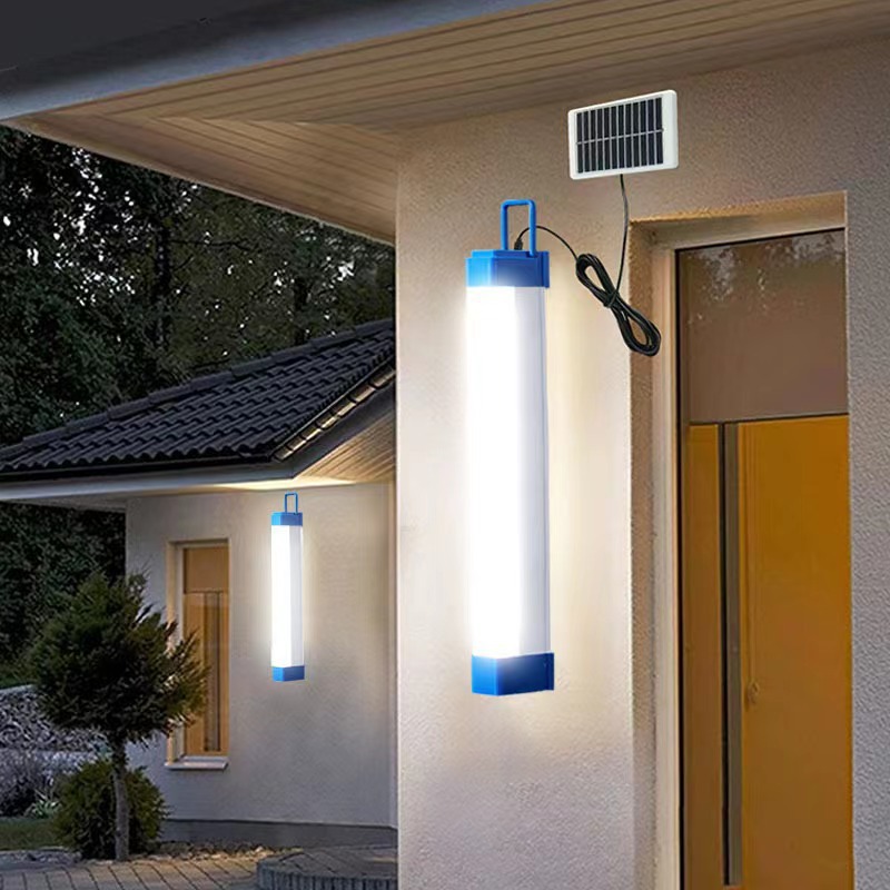 Cross-Border Led Solar Magnetic Emergency Charging Lamp Outdoor Night Market Fishing Stall Lighting Manufacturer Wholesale