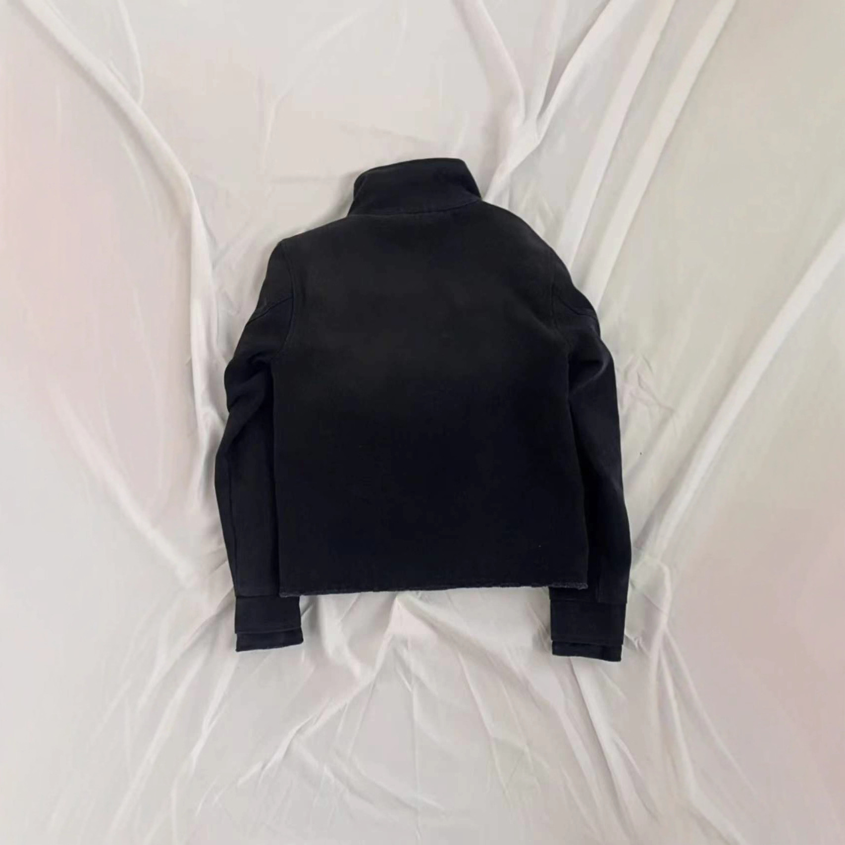 Cross-Border American Street Style Trendy Heavy Washed Long-Sleeve Denim Jacket for Couples