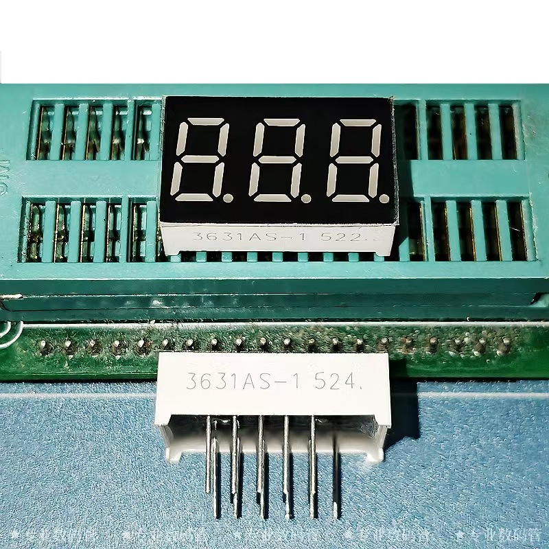 Factory direct supply 0.36 inch 3-digit LED digital tube bright red 3631BS co-Yang/3631AS co-yin