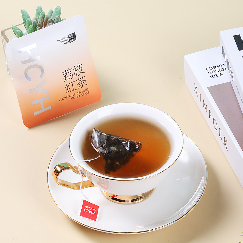 [Bozhou Factory] Wholesale Fruit Tea Bag Mixed Scented Tea Separate Packaging Week Good Tea Peach Oolong Tea