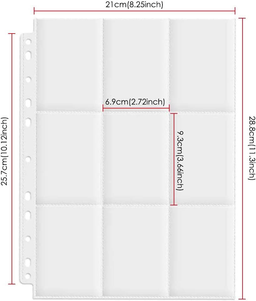 The loose-leaf PP activity album of the card book business card book replaces the inner page with single-sided double-layer 16 Silk/double-sided three-layer 18 Silk