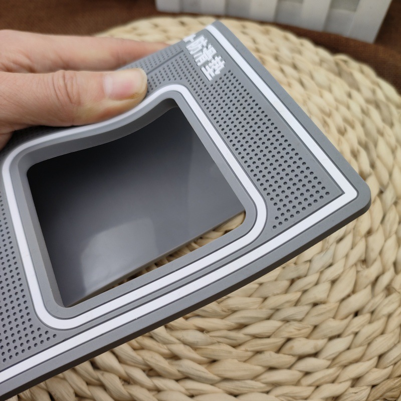 6mm thick 13x22cm mobile phone film anti-slip mat hollow tempered film Water gel film anti-slip film auxiliary tool