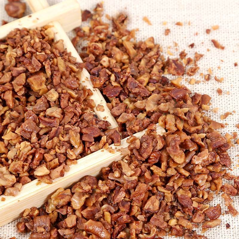 2023 New Arrival Lin'An Pecan Kernels Coarsely Crushed Kernels 500g Snacks for Pregnant Women and Kidsren Nuts Selected Small Walnut Meat