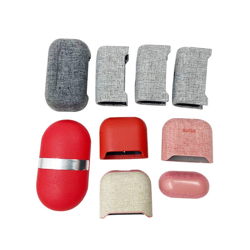 Bluetooth Headset Leather Processing Factory 3C Digital Digital Product Shell Skin Processing Digital Plastic Shell Panel Patch