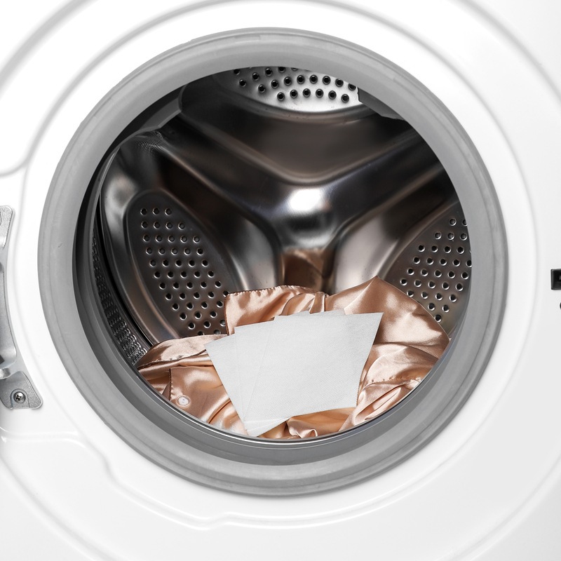 Laundry color masterbatch anti-cross color clothes laundry paper washing machine anti-staining laundry film Color absorption film Color absorption paper wholesale