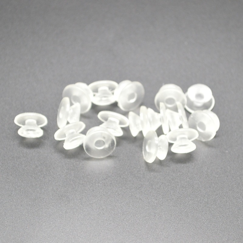 Transparent tapered bottom buckle hole shoes diy accessories shoes flower buckle garden slippers hole accessories I-buckle