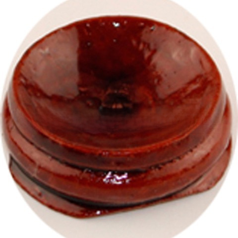 Large, Medium and Small Gourd Crystal Ball Walnut Flower Pot Ornament Base Sitting Imitation Mahogany Wooden Base Base