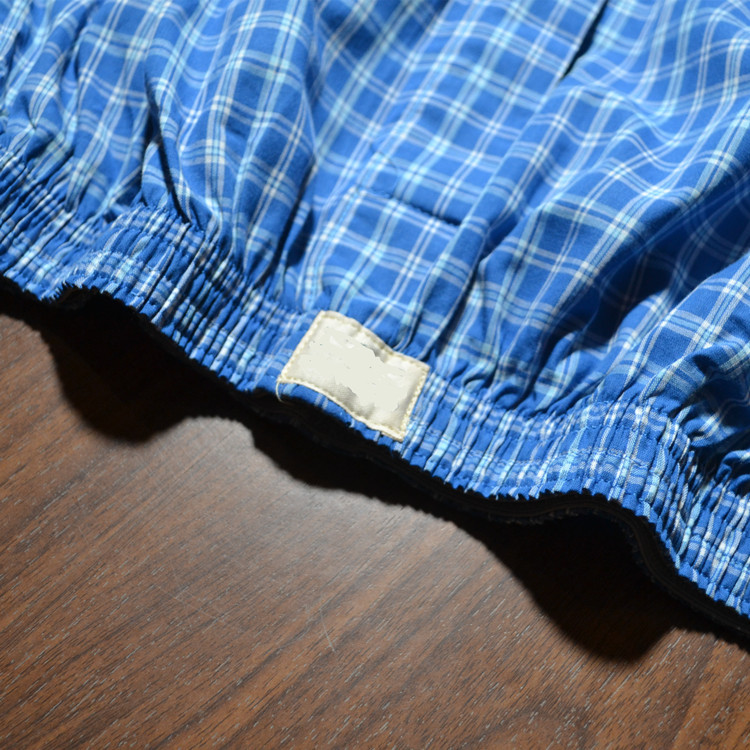 Arlo Pants Men's Cotton Comfortable Underwear Men's Teenager's Cotton Plaid Boxer plus size Shorts Same Style as Giordano