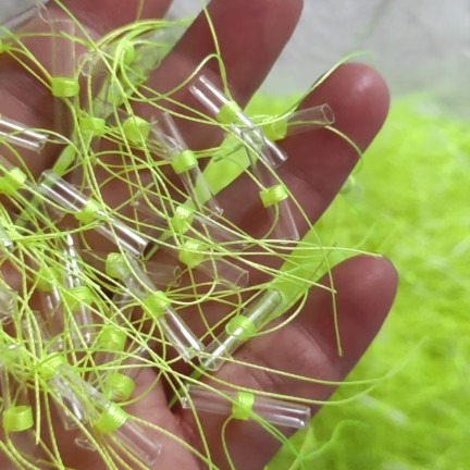 Manufacturer's Single Thread Tube Cotton Thread Knot, Special Cotton Thread Knot for Fishing and Sliding Floating, Small Cotton Thread Knot Accessories Below 3 Lines