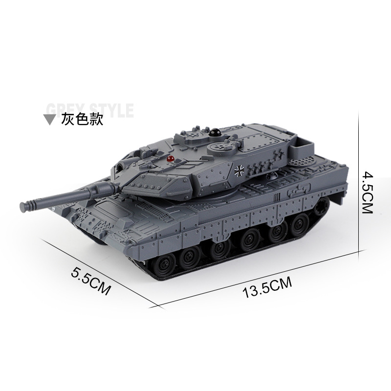 Xianniu 777-584 mini tank remote control battle track tank military chariot model simulation Tiger tank