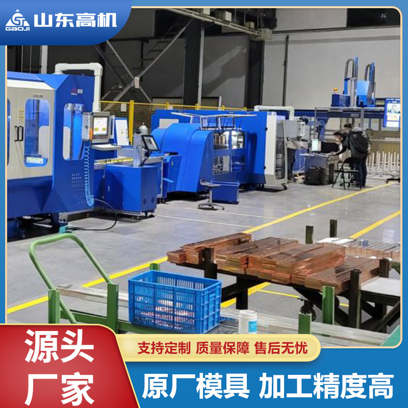 Punching and Shearing Machine Manufacturer Single-Line Dual-Channel Mechanical Forging Punching Electric Busbar Cnc Multi-Function Punching and Shearing Machine