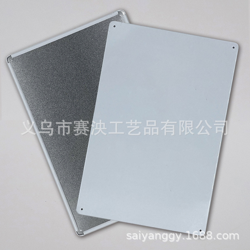 Листовой жестяной заготовка для печати, жестяная плита с УФ-печатью, полуфабрикат номерного знака 2030, декоративная плита, печатная плита