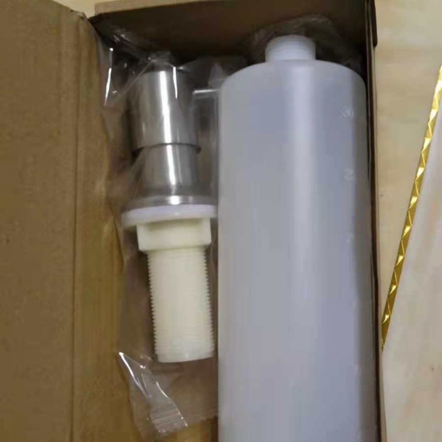 Диспенсер для мыла из нержавеющей стали 304 для раковины в ванной и на кухне, диспенсер для антисептика