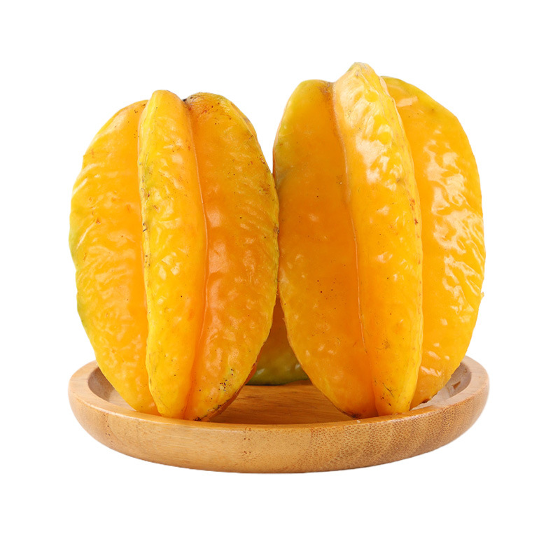 Dazhou, Fujian, Sweet Starfruit 2.5kg Fresh Fruit Seasonal Red Starfruit Pentagram Starfruit Freshly Picked Whole Box Free Shipping