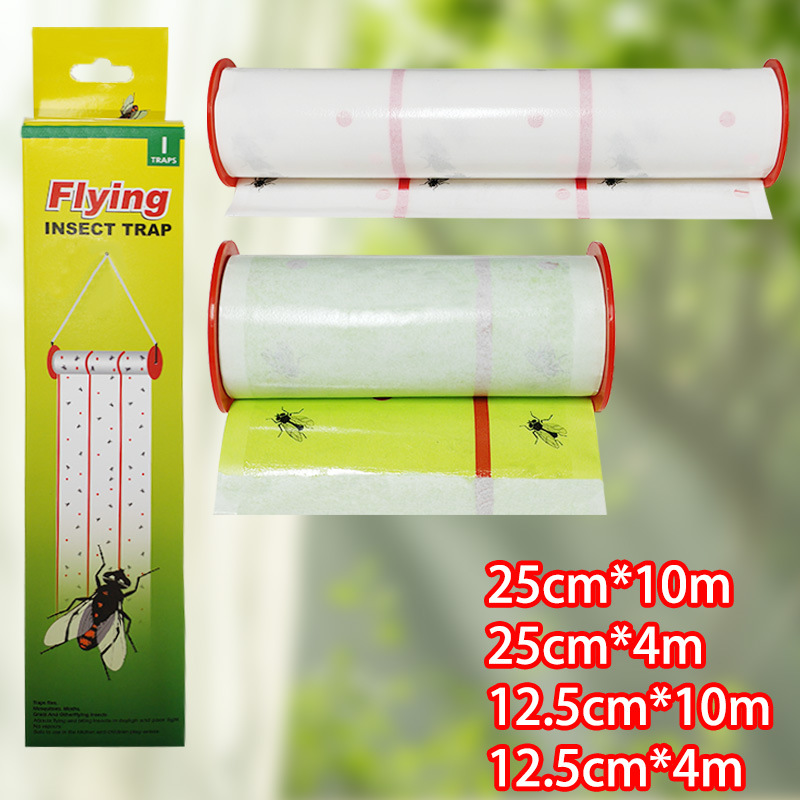 Foreign trade fly roll strong sticky fly paper fly roll fly roll fly roll sticky fly roll strong fly glue
