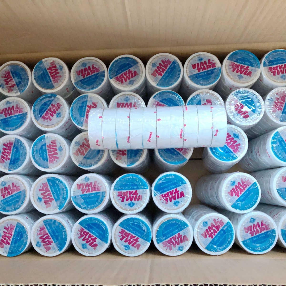 Chen Yue 6 color independent packaging 5 yards * 1.6cm electrical tape PVC insulation tape electrical harness waterproof electrical adhesive