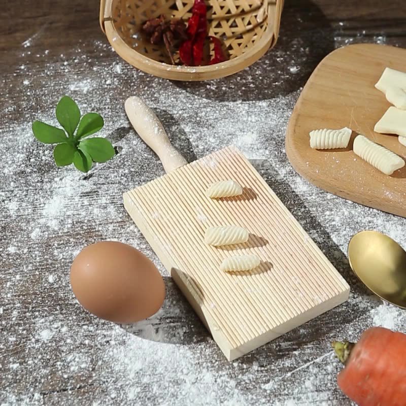 Доска для еды в форме кошачьих ушей, инструмент для пасты, деревянная стиральная доска