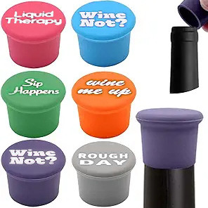 Прямые продажи, силиконовая пробка для бутылки красного вина, экологически чистая, нетоксичная, устойчивая к утечкам, многоразовая