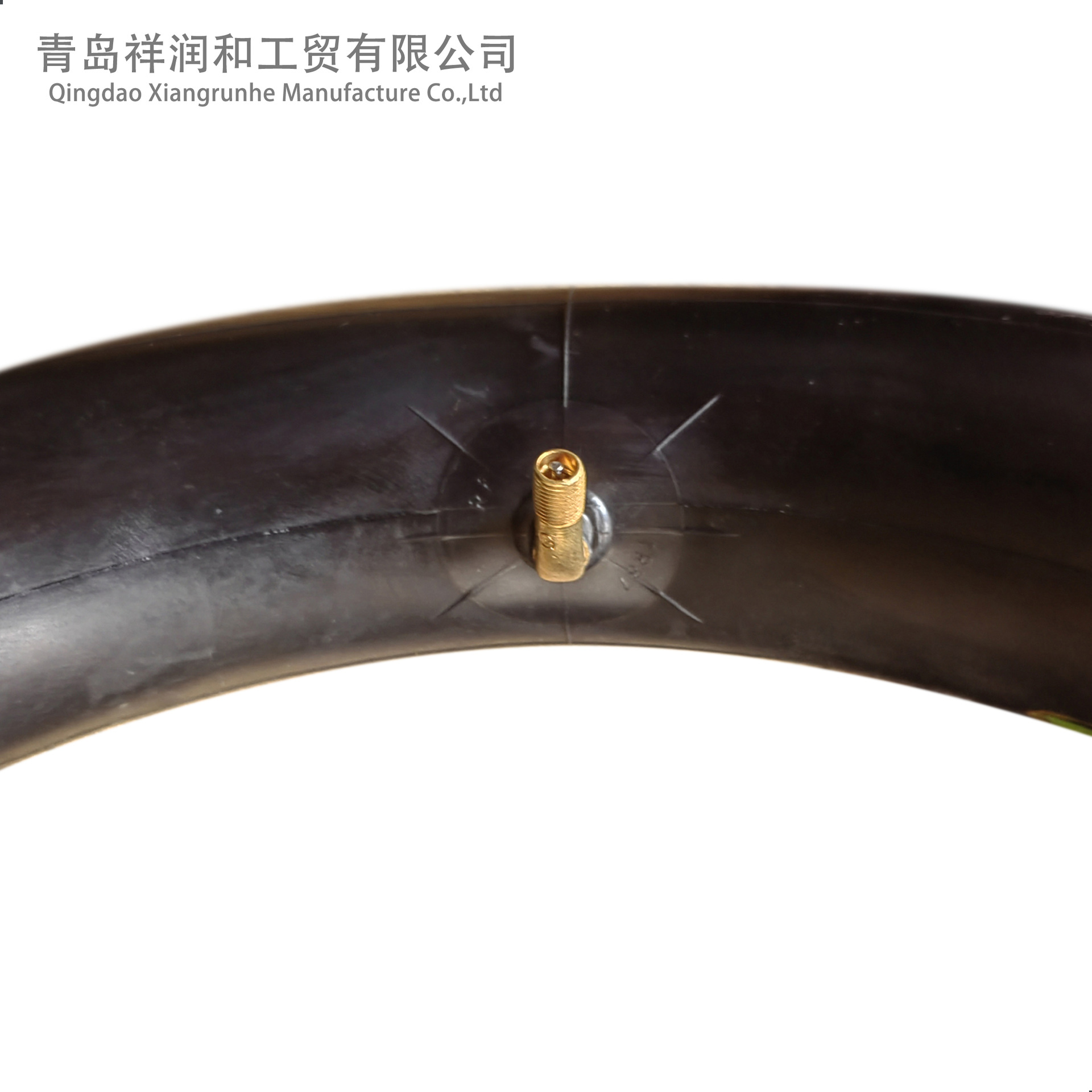 Motorcycle inner tube 3.5-10 bent mouth factory direct motorcycle electric tricycle tire high rubber