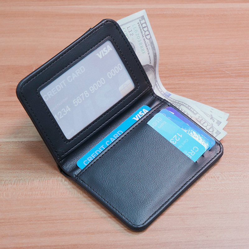 New Card Holder, Cross-Border Multi-Card Slot Card Holder, Vertical Id Card Holder, Men's Wallet, Mini Wallet
