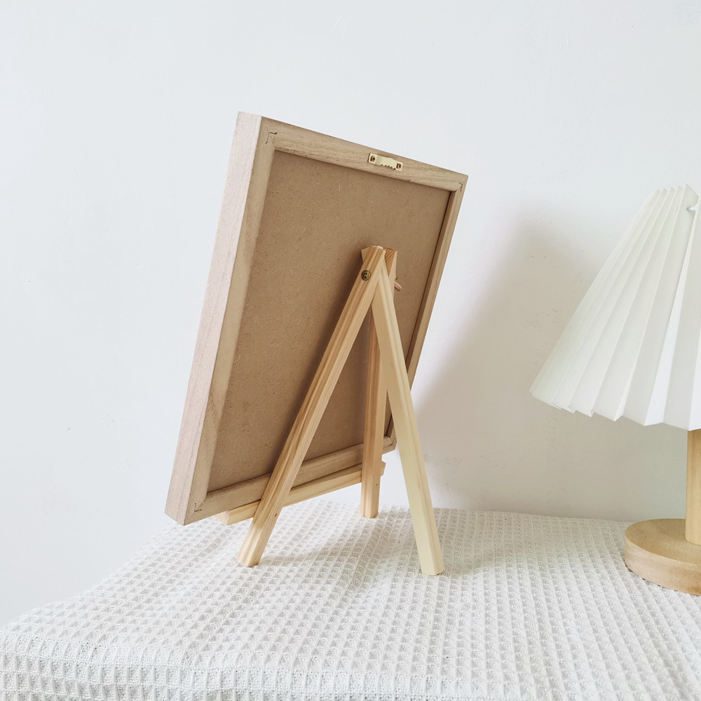 ins wooden felt message board strip color letter note board memo decoration baby 100 days photo props