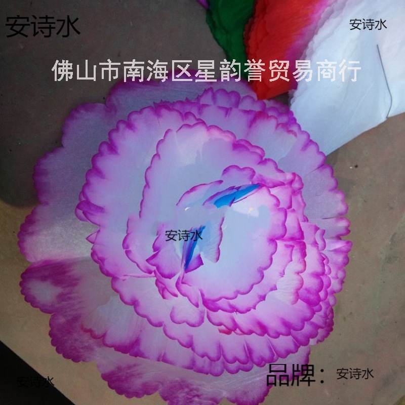 Funeral paper flower bag wholesale flower head flower funeral sacrifice flower basket wreath accessories handmade simple 1 funeral