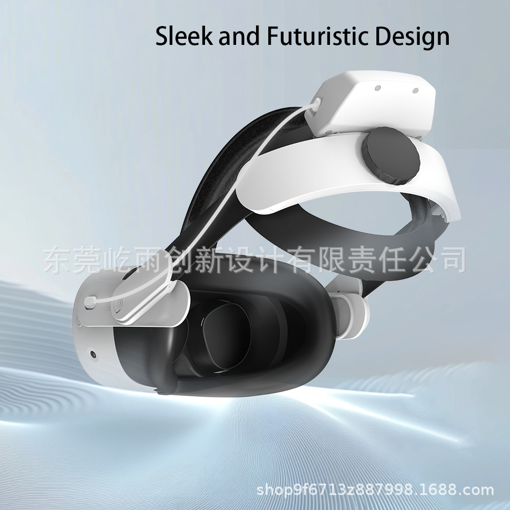 Rechargeable Adjustable Quest2 Elite Headband Adjustable Length Headband Quest3/3S Charged Headband
