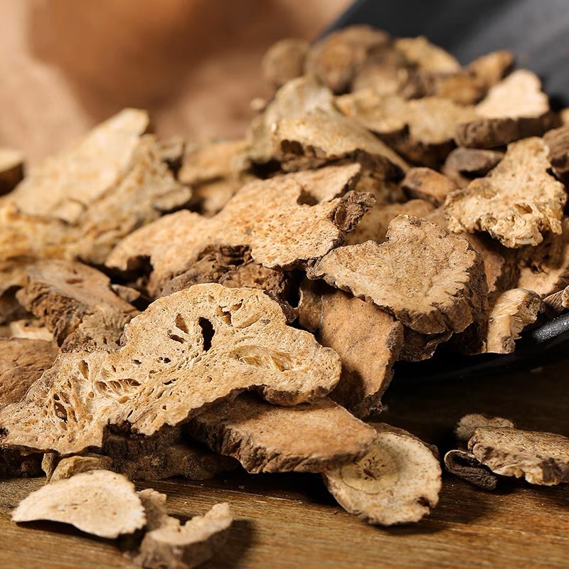 Atractylodes Chinese Herbal Medicine Sliced Powder Is Available for Wholesale in Large Quantities and Is Sold Directly from the Origin Without Fumigation