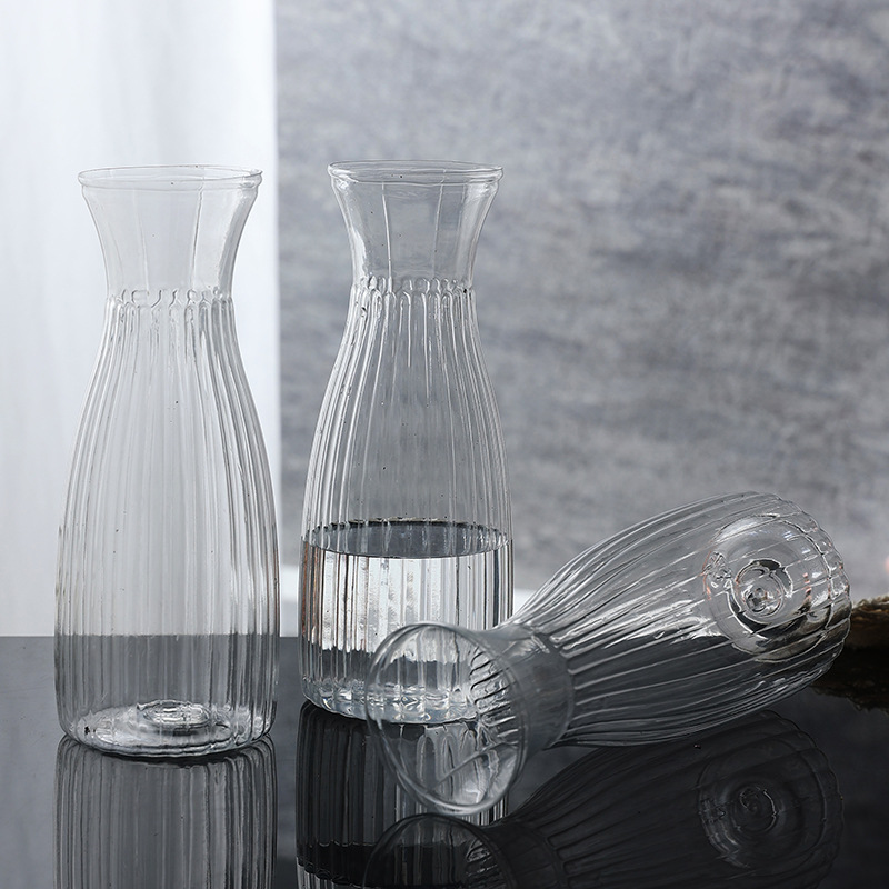 Cross-Border Transparent Vase Home Dining Table Simple Style Decoration Flowers Indoor Layout Hydroponic Flower Arrangement Plastic