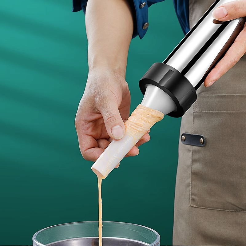 Wholesale stainless steel hand push enema machine household manual sausage sausage making tools homemade sausage enema tube