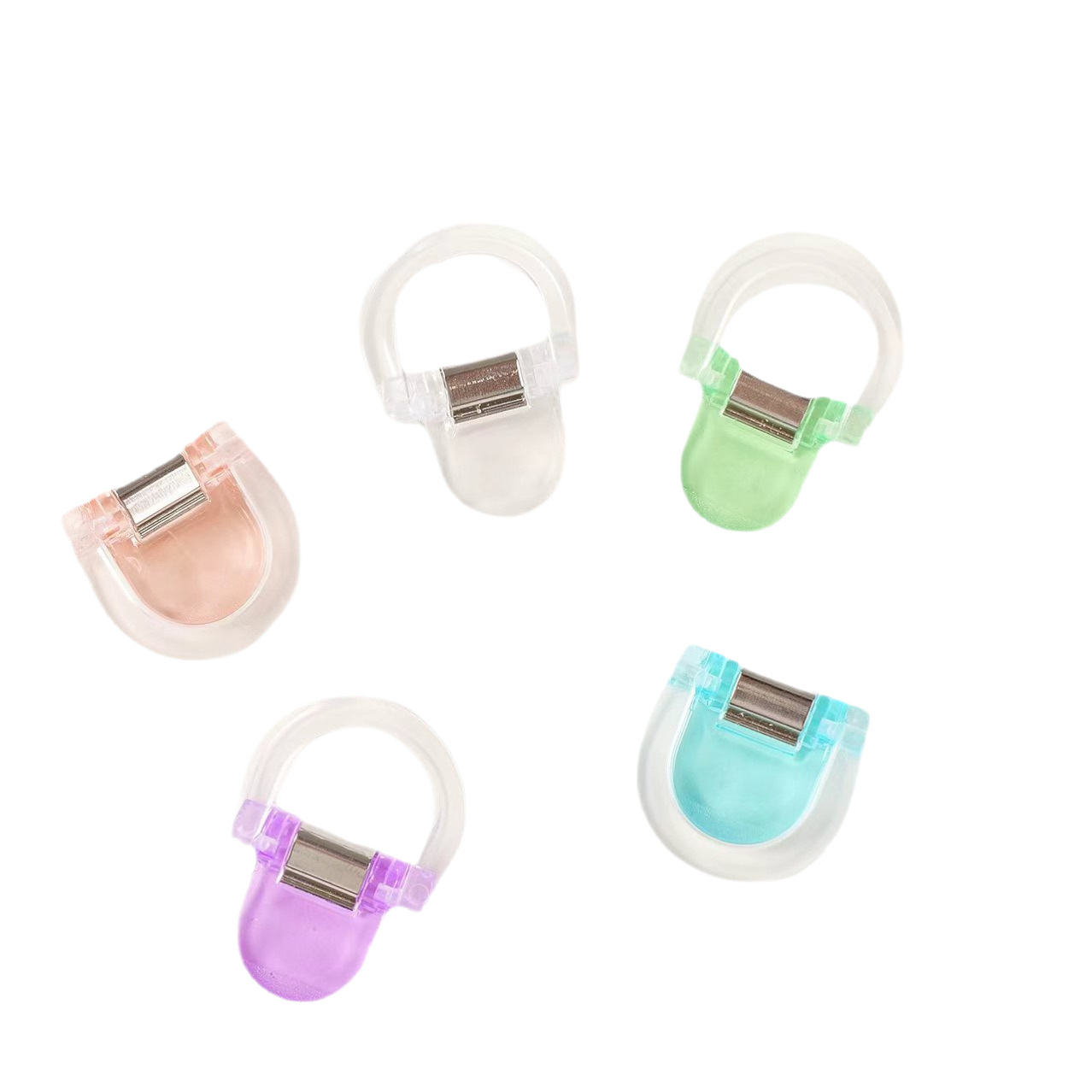 Colorful Trouser Clips, Transparent Clips, Universal Clips, Student Test Paper Storage Clips, Note Clips, Receipt and Document Clips, Creative Clips