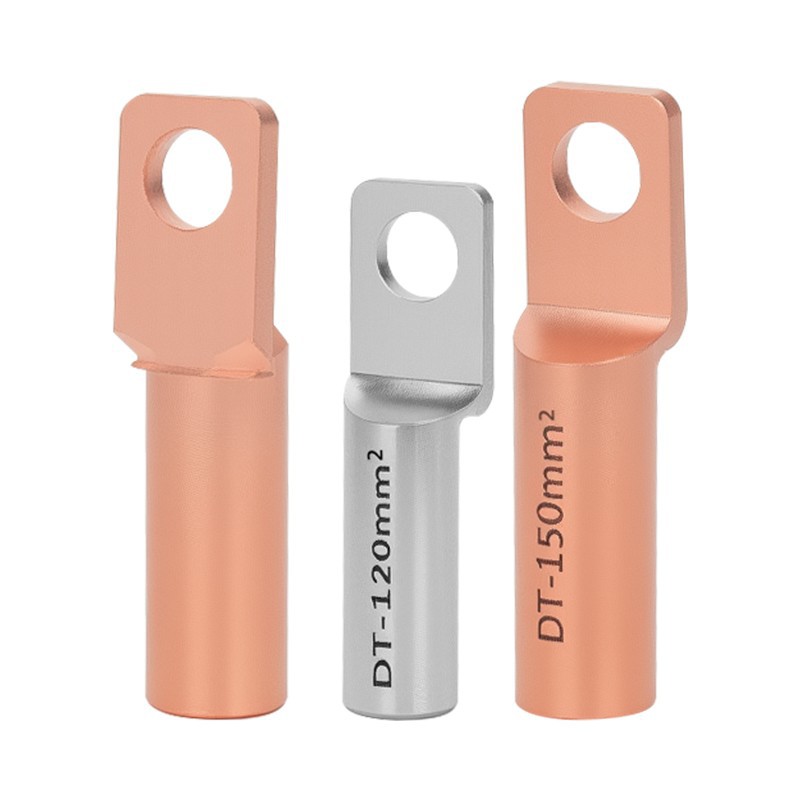 Dtf Square Head Copper Nose Oil Plug Copper Connector Wire Nose 16/95/240 Square Circuit Breaker Wire Ear Terminal