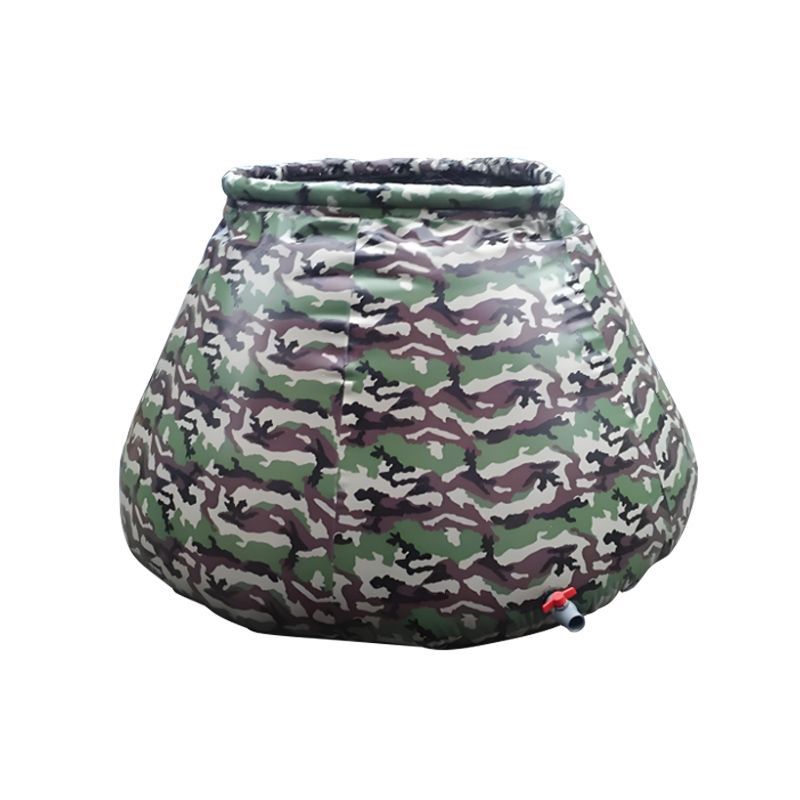 Water Bag Portable Soft Water Storage Tank Forest Firefighting Water Bag Round Water Tank Outdoor Folding Mobile Water Reservoir
