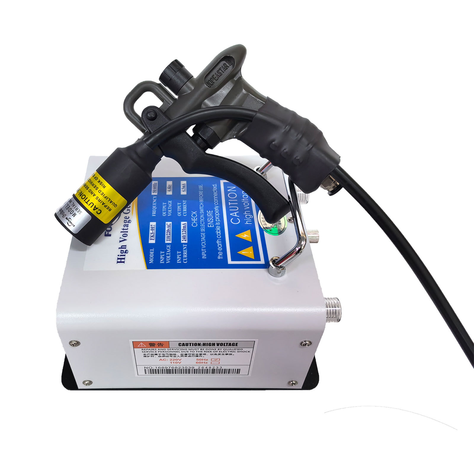 FKS-004 Double Needle Ion Air Gun Fast Static Removal Industrial Dust Gun FKS-007 Portable Ion Generating