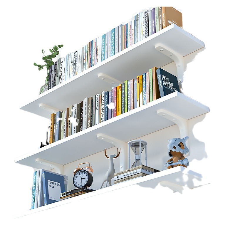 Wall Storage Rack Partition Wall Wall Wooden Board Shelf Hanging Wall Plate Bracket Wall Hanging Bearing