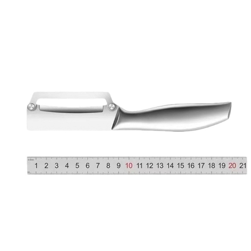 New Kitchen Household Stainless Steel Sharp Peeling Knife Multi-Functional Melon Peeling Knife All-Purpose Peeling Pineapple Knife Fruit Knife
