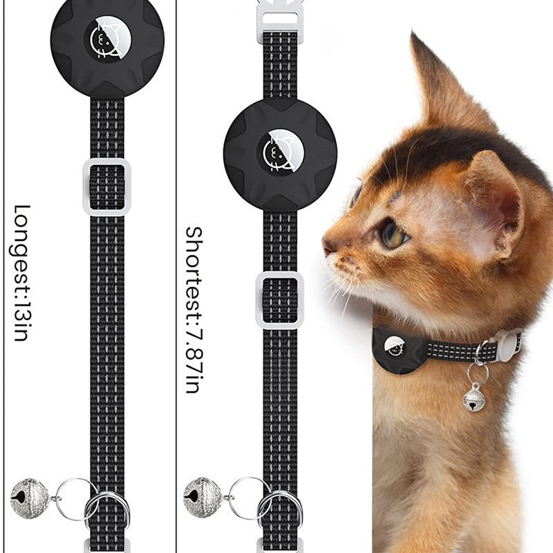 Airtag Same Size Global Dog Locator Pet Anti-Lost Collar Bluetooth Anti-Lost Device Apple-Specific Customization
