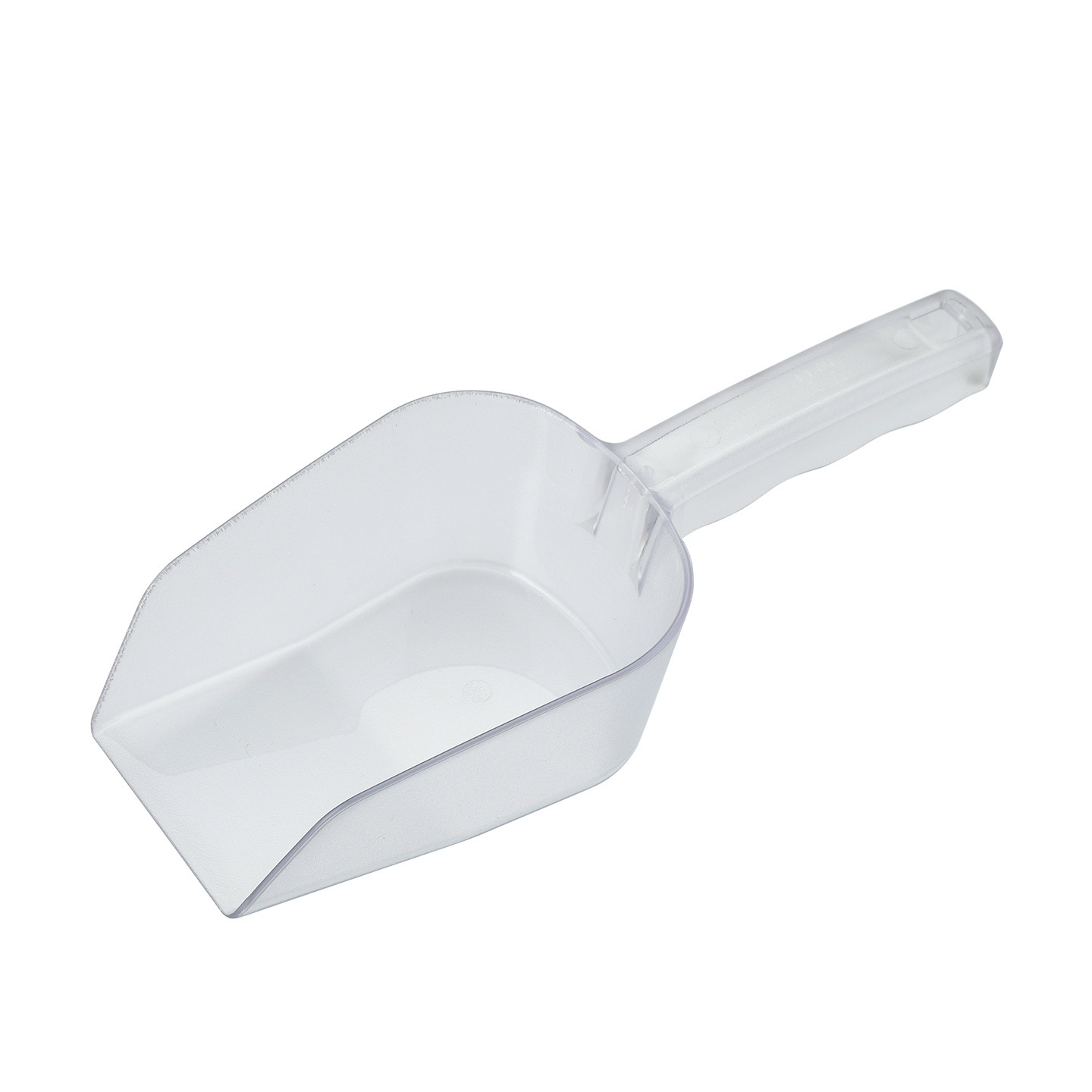 Acrylic Ice Cube Shovel Plastic Ice Bucket Milk Tea Shop Bar Special Shovel Square Pc Food Grade Transparent Grain Shovel