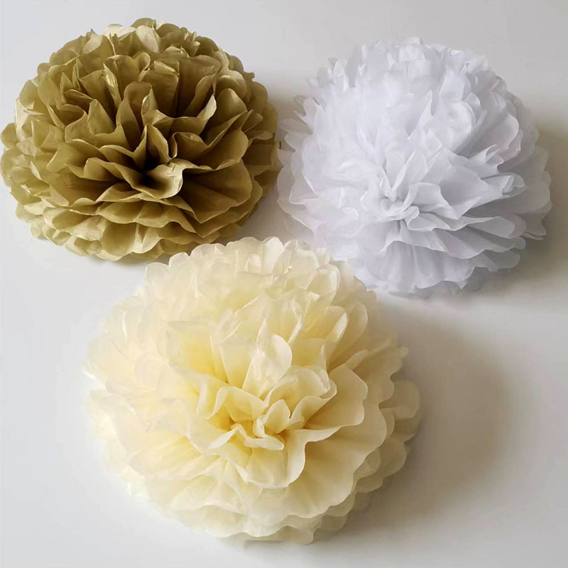 Paper Flower Ball Birthday Flag Party suit Wedding Site Arrangement Supplies Paper Flower Ball