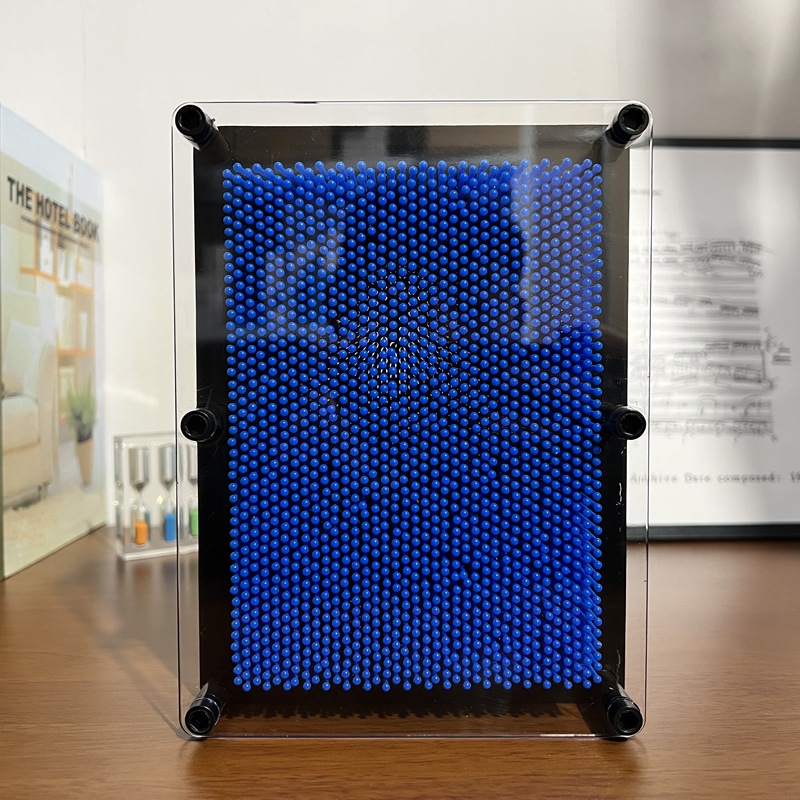 small size Stereo Varied Needle Hand Mold Varied Needle Carving Plastic Handprint June 1 Children's Day Student Decompression Gift