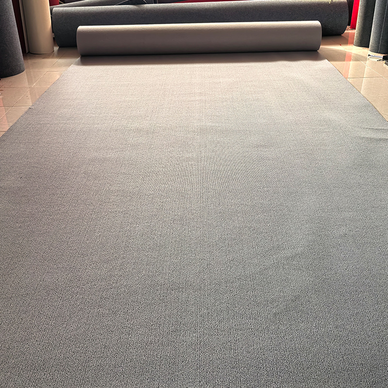 Solid Color Carpet for Bedroom and Living Room Bay Window Mat, Extra Thick, Large Area, Fully Covered, Commercial, Stain-Resistant and Easy to Care for Striped Carpet