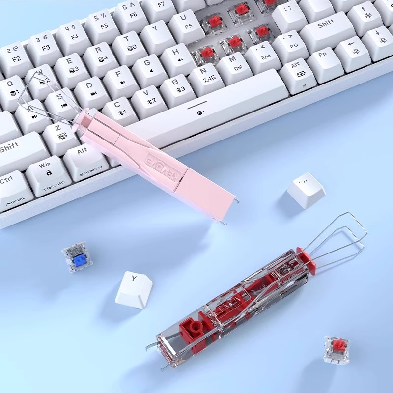 Shaft Puller, Key Puller, Two-In-One Mechanical Keyboard Hot-Swappable Keycap Shaft Remover, Customized Keyboard Cleaning