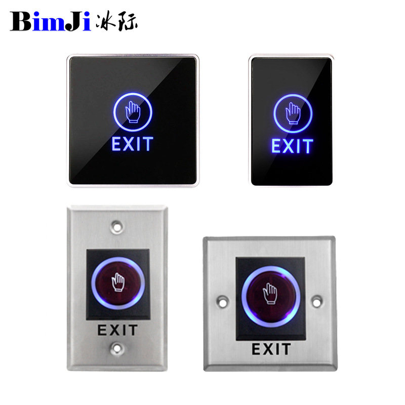 Сенсорный переключатель контроля доступа накладного типа 86 панель открывания двери автоматическая индукция без нажатия кнопки контроля доступа