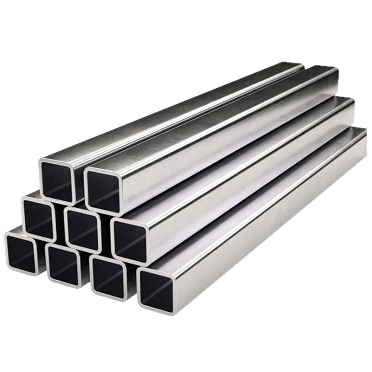 304 Stainless Steel Mirror Square Tube Polished Brushed 201 Stainless Steel Profile Square Tube Manufacturer Rectangular Tube Wholesale
