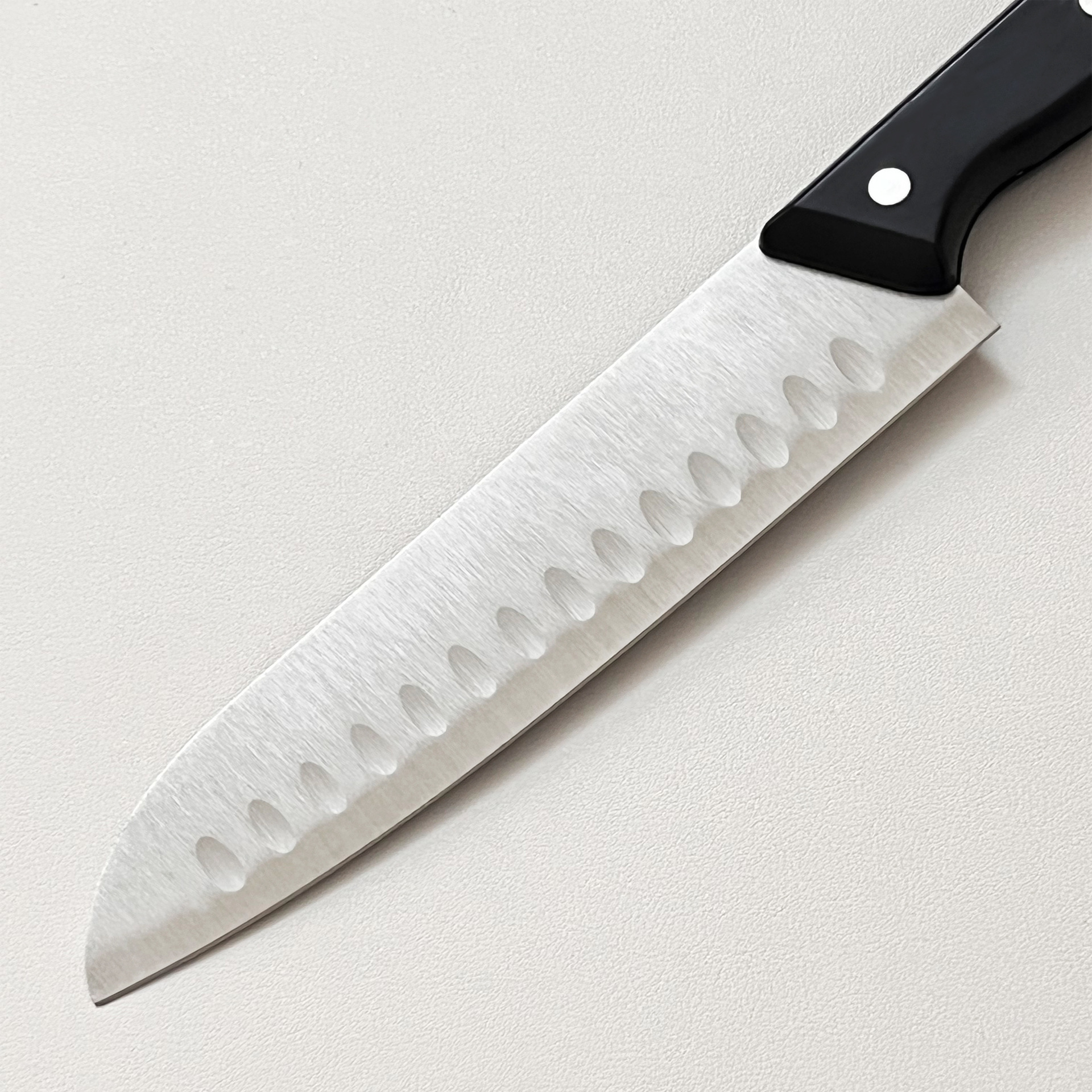 Yangjiang Yuanhua Factory New Stainless Steel Japanese Chef Vegetable Cutting Knife Black Plastic Handle Export Export