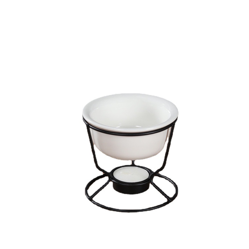 Ceramic Butter Melting Furnace Butter Rack Butterwarme Electric Heating Ceramic Pot Butter Furnace