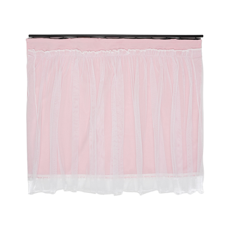 Slide rail car curtain sunshade curtain baby car sunscreen heat insulation curtain cute lace side window privacy curtain