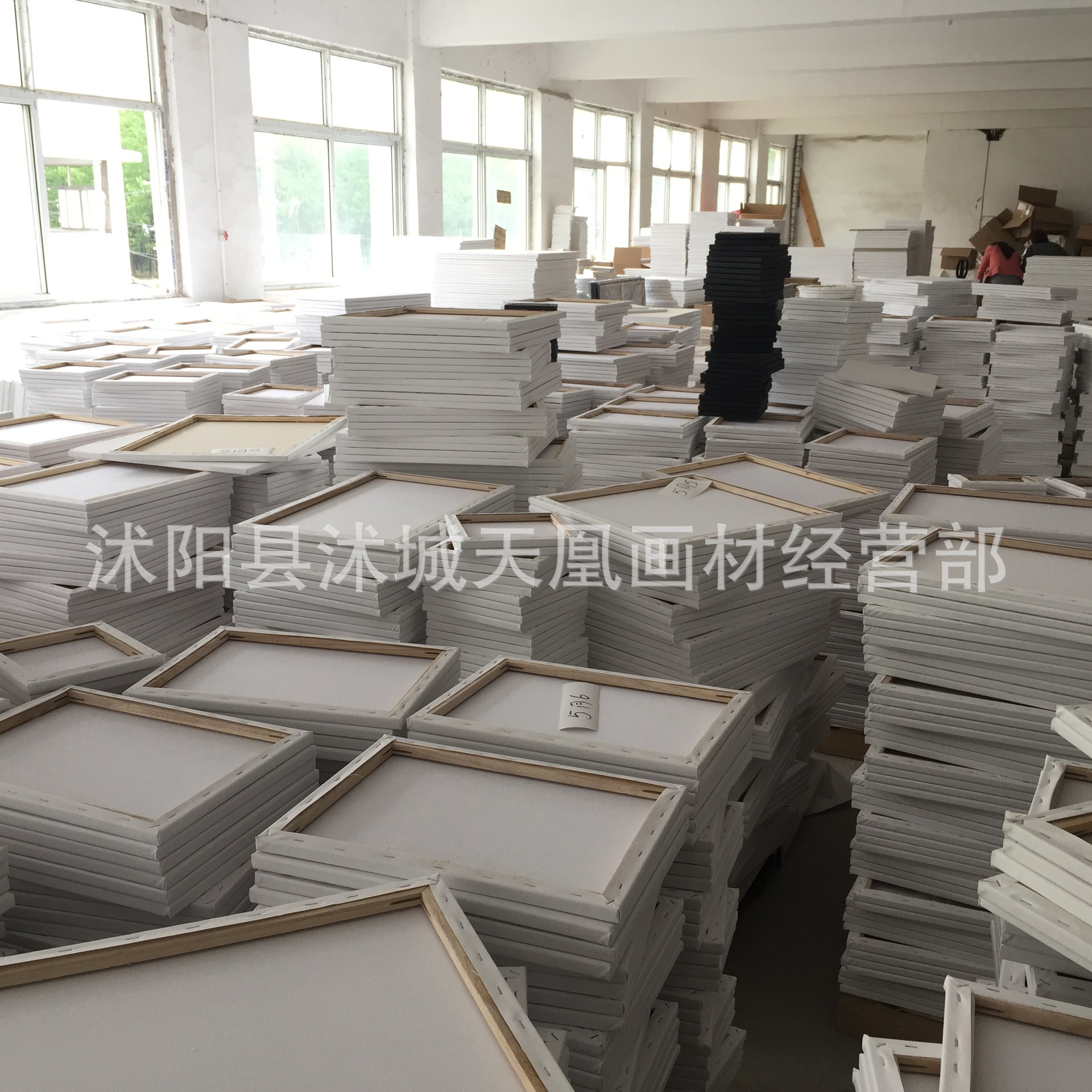 Wholesale oil painting frame cotton linen oil canvas painting frame diy acrylic oil canvas frame oil painting inner frame