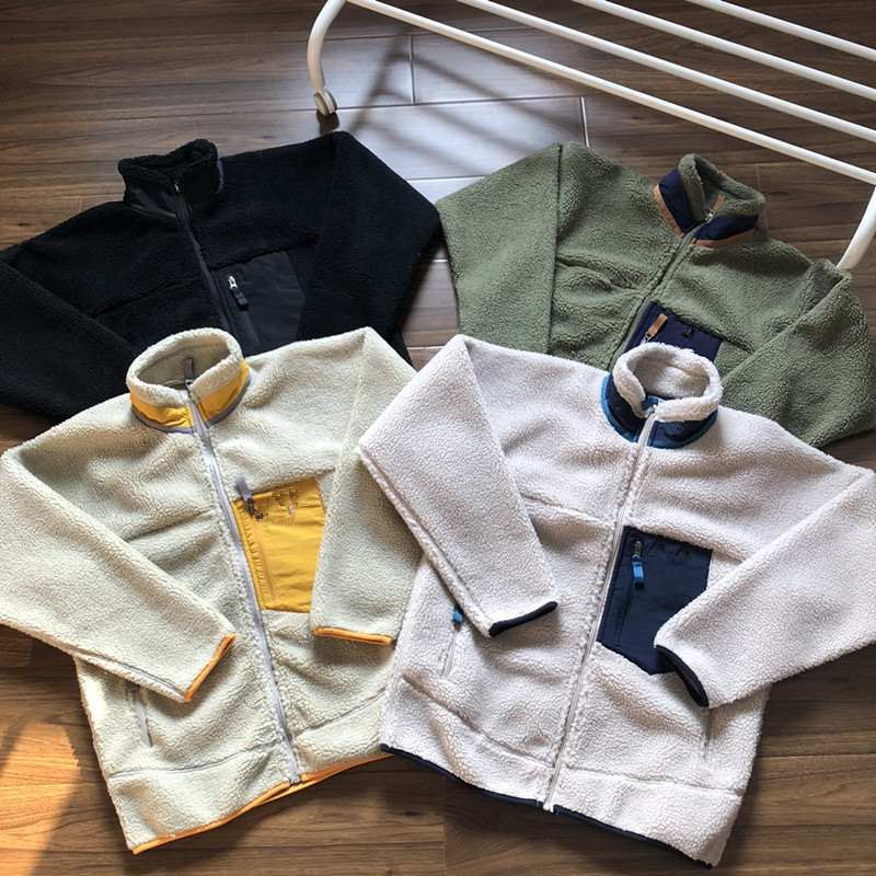 Кросс-бордерная японская флисовая куртка для мужчин и женщин, свободного кроя, большого размера, осенне-зимняя, утолщенная полярная флисовая куртка